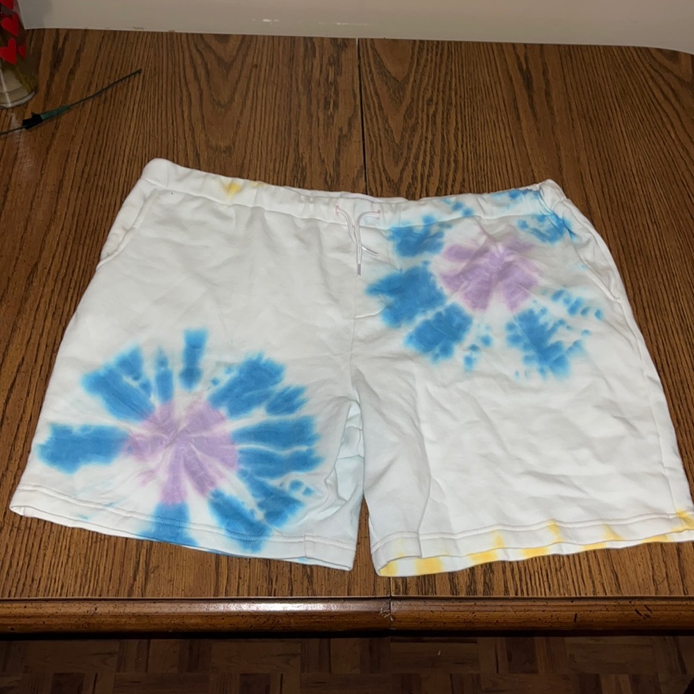 Fashion Nova Splash Tie Die Shorts